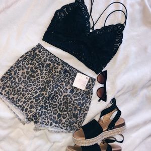 Cheetah shorts